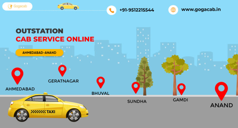 Best Ahmedabad To Anand Cab Service