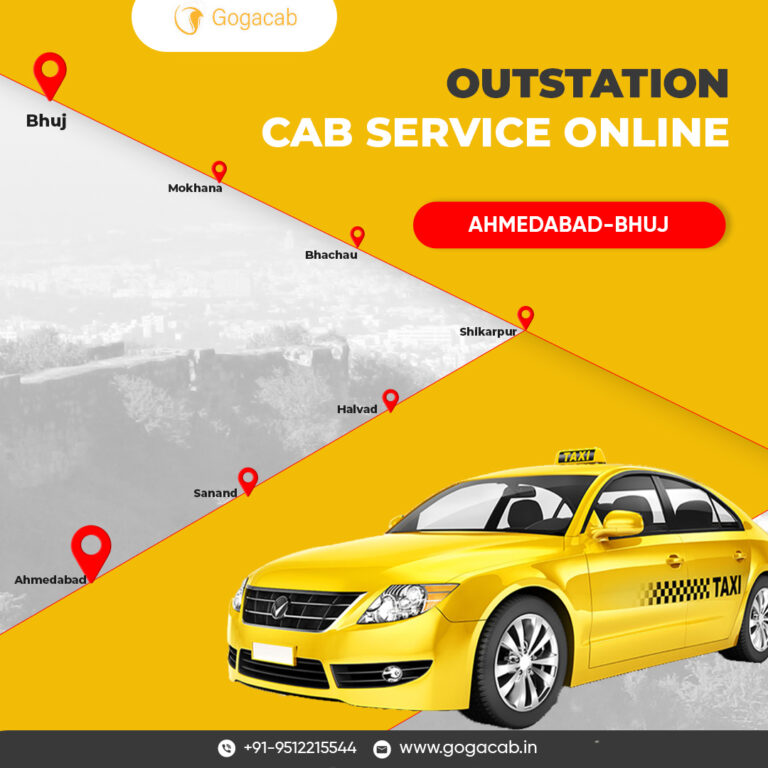 Let’s Book Your Ahmedabad to Bhuj Cab Service