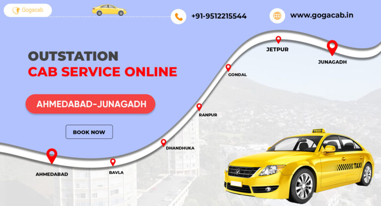 Check Ahmedabad To Junagadh Cab Service