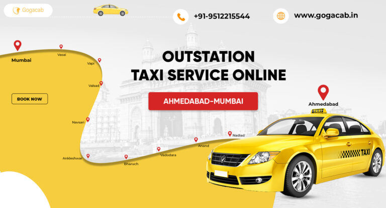 Ahmedabad to Mumbai Cab Services