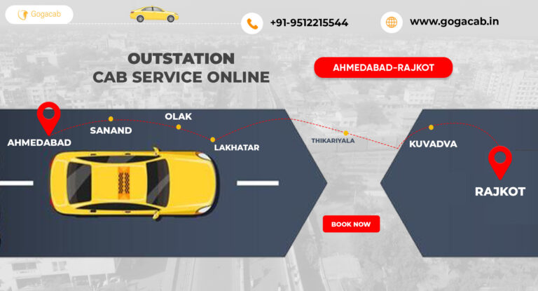 Check Ahmedabad To Rajkot Cab Service