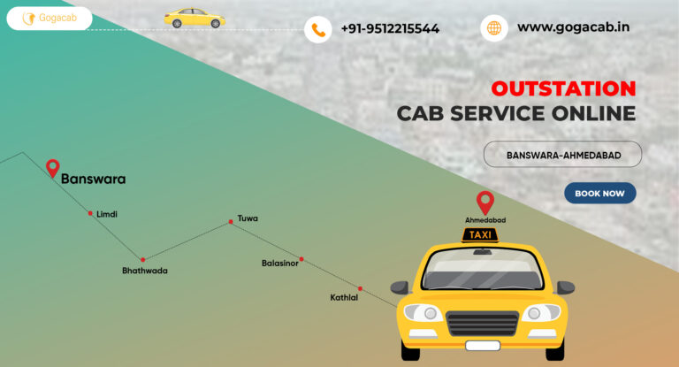 Know About Banswara to Ahmedabad Cab Service