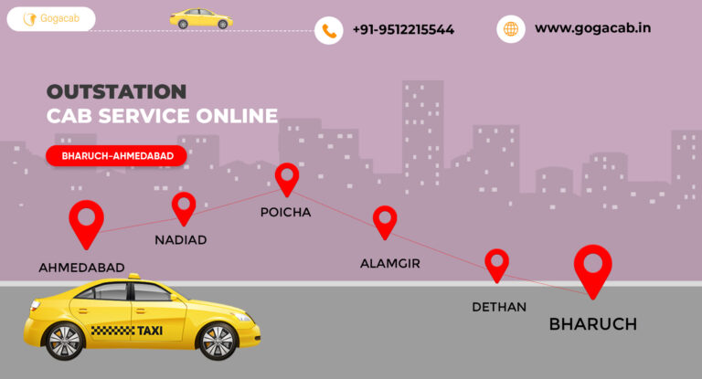 Book the Best Cab: Bharuch to Ahmedabad Cab Service