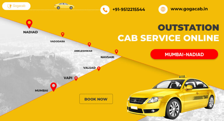 Mumbai To Nadiad Cab Service