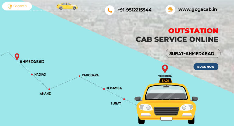 Surat To Ahmedabad Cab Service