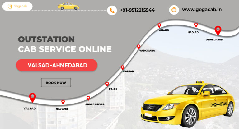 Book Valsad To Ahmedabad Cab Service