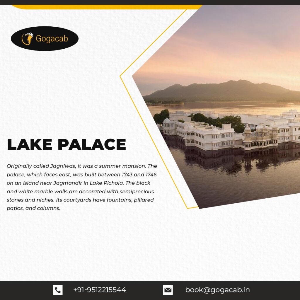lake palace | goga cab