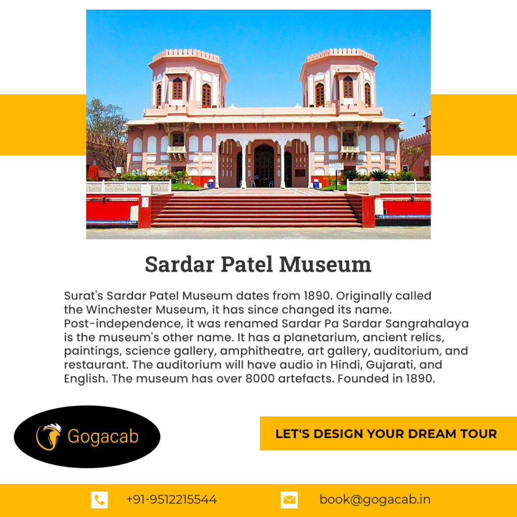 sardar patel museum | gogacab