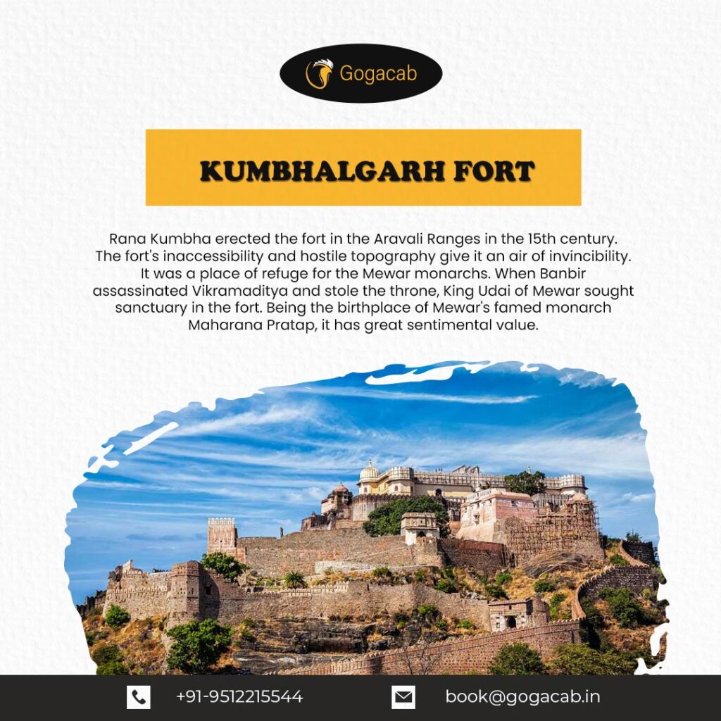 kumbhalgarh fort | goga cab