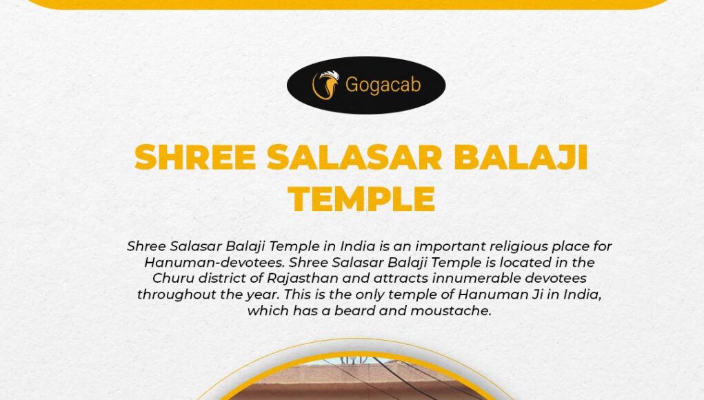 shree salasar balaji templae | gogacab