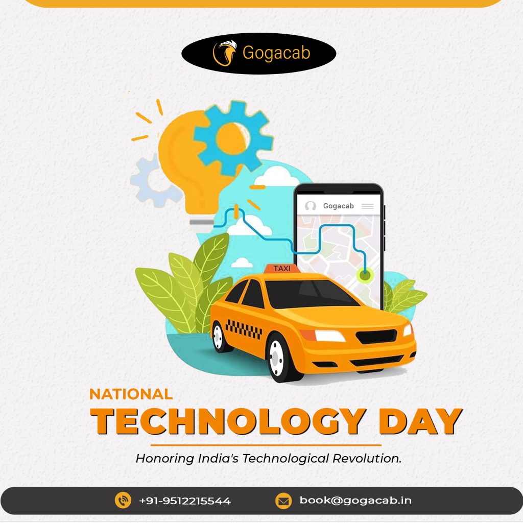 national technology day | gogacab